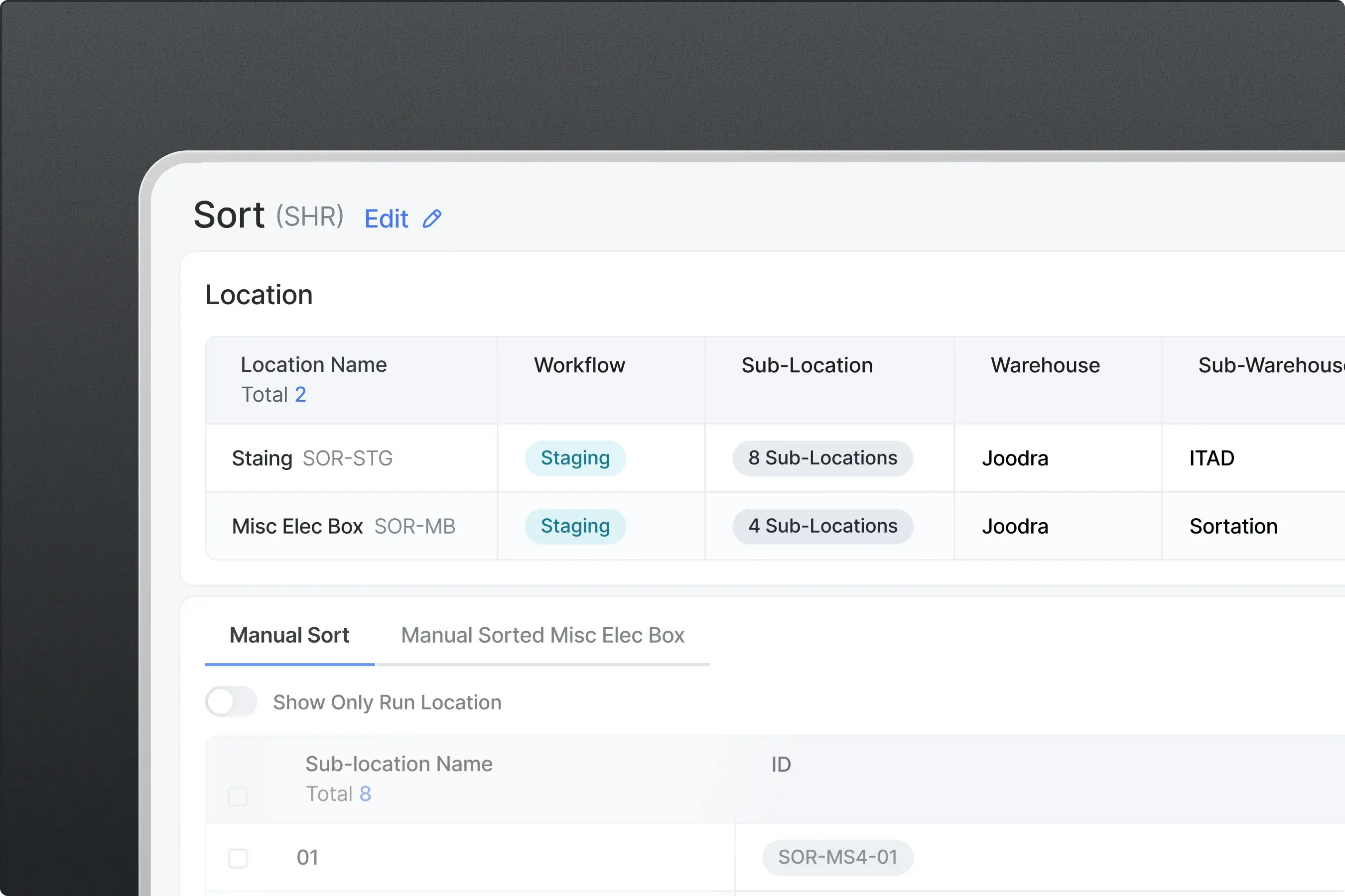 run mass balance report