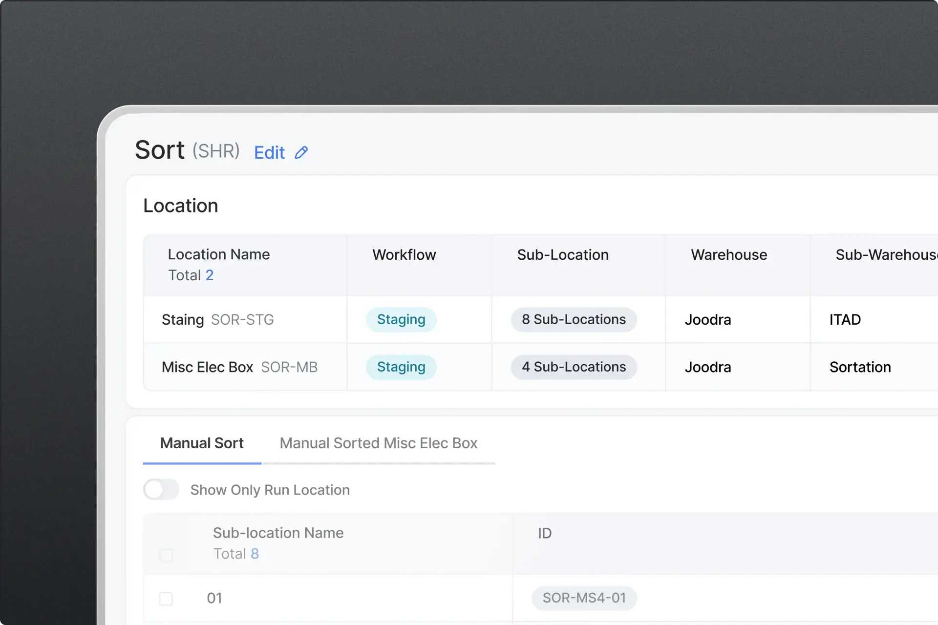 run mass balance report